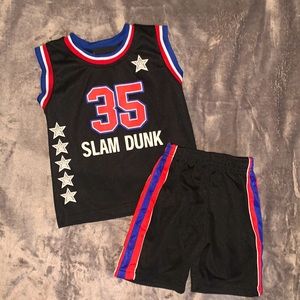 Toddler basketball outfit